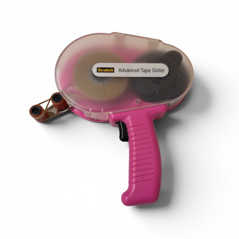 Scotch Advanced Tape Glider ATG Pink Adhesive Applicator Gun Crafting Tool
